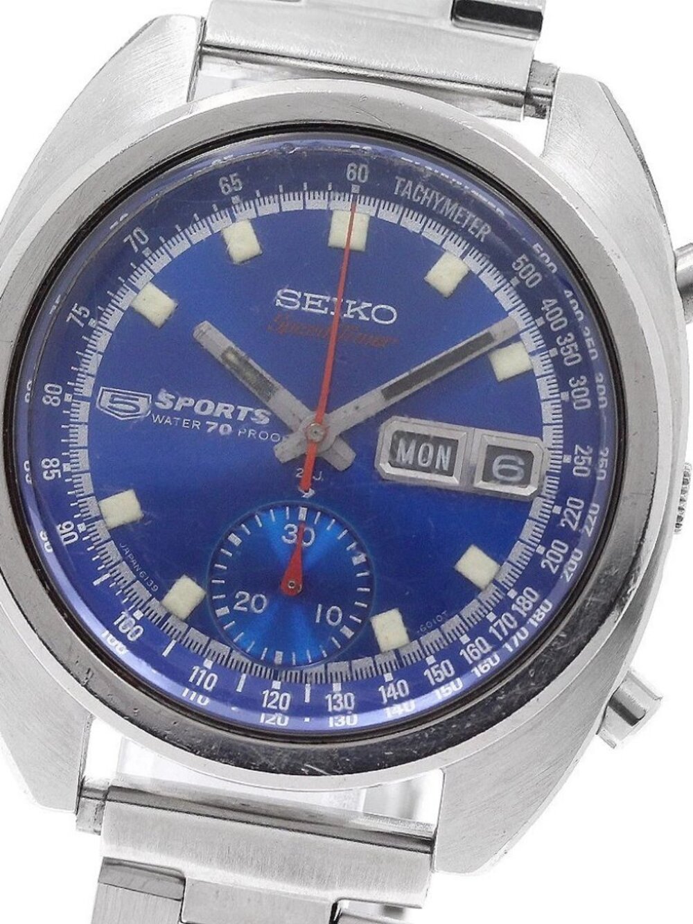 SEIKO 5 sports speed timer 6139-6010 Chronograph Automatic Men's Watch_938928 - Picture 5 of 6